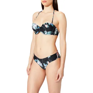 O'Neill Damen PW Havaa Maoi Mix Bikini Set, Schwarz All Over Print mit Weiß, 40B