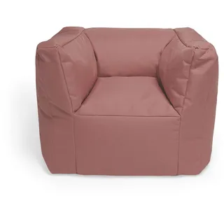 Jollein Kindersessel Sitzsack, Baumwolle, Mellow Pink, M