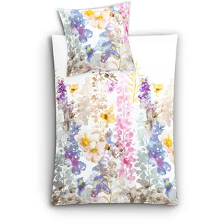 KLEINE WOLKE Bettwäsche »Alcea«, 2 tlg.), mit floralem Print