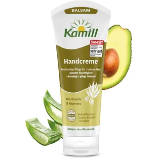 Kamill Handcreme Balsam 100ml – vegane Creme – Hand und Nagel Cremebalsam, 2 x 100 ml