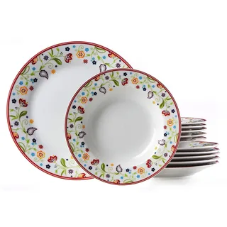 Flirt by R&B Doppio Shanti Tafelservice 12-tlg. mehrfarbig floral