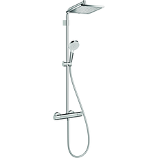 Bild von Crometta E Showerpipe 240 1jet Varia chrom 26785000