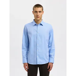 Selected HOMME Langarmhemd »SLHSLIMCLARK SHIRT LS NOOS«, weiß