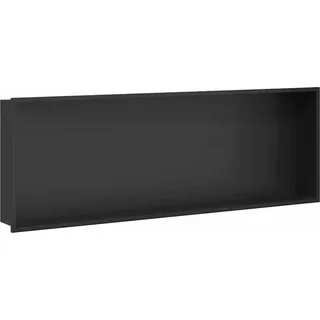 Duschnische Schwarz 90 x 30 x 9,5 cm Edelstahl - Schwarz