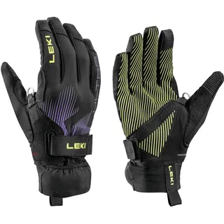 Leki Ultratrail Storm TR Schwarz/Neonyellow/Violet 11