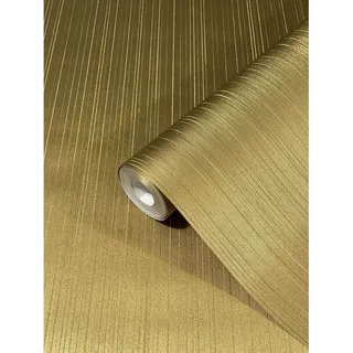 Glööckler Vliestapete Imperial Uni Streifen Creme