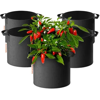 5er Set Stofftöpfe 42 L