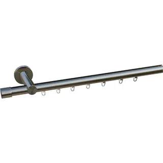 INDEKO Innenlaufgarnitur Consul 1-läufig Ø 16 mm 100 cm Silber