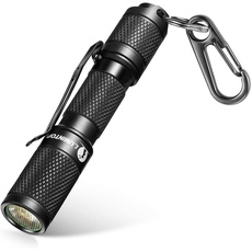 LUMINTOP Tool AAA EDC Taschenlampe, Pocket-Sized Schlüsselanhänger Taschenlampe, Super Bright 110lm, 3 Modi, IPX8 Wasserdicht [5 Jahre Garantie]