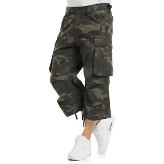 Brandit Textil Brandit Industry Vintage 3/4 Cargo Hose darkcamo, Größe: L
