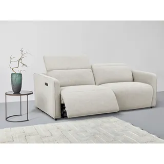 OTTO home »KYLLY XXL 208 cm - OTTO. Verlässliche Qualität.« Mega-Sofa, Kopfteilverstellung, USB, Federkern, Feinstruktur, beige