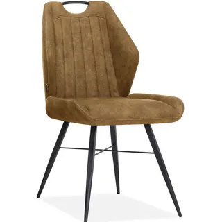 Maxfurn Torro Dining Stuhl Metall/luxor Stoff