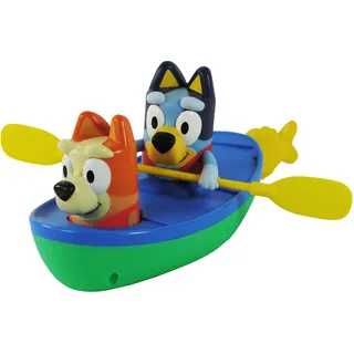 TOMY UK CO. Ltd. - Bluey Kanu, Gelb|braun|blau, Einheitsgröße
