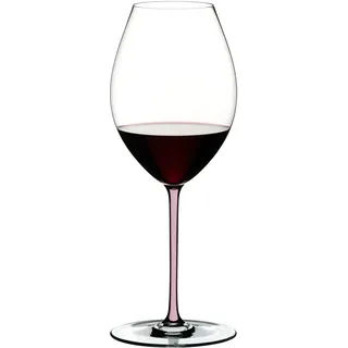 RIEDEL 4900/41P FATTO A MANO Syrah Weinglas - Stiel PINK - Transparent