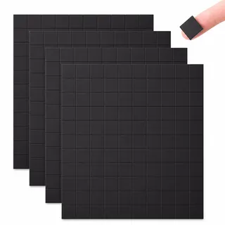 Magnetplättchen Selbstklebend, 400 Stück, Flache Magnete mit Stärkster Klebekraft, Magnetstreifen, Magnetfolie