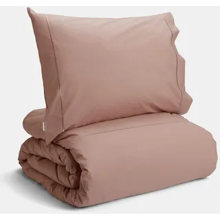 Bianca Plain Dyed Percale Rose Tan