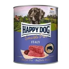 6x800g Carne de bivol Single Protein Happy Dog Hrană umedă câini