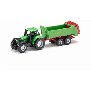 Siku 1673 - Traktor mit Universalstreuer grün 1:32