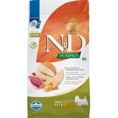Bild N&D Pumpkin Adult Mini Pellets Hundefutter (Trockenfutter, mit hochwertigen Vitaminen und natürliche Antioxidantien, ohne Mais, Zutaten: Ente und Melone, Portionsgröße: 2 kg)
