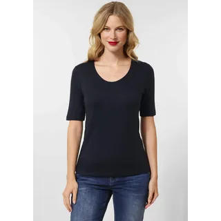 STREET ONE Damen, Basic, Kurzarmshirt