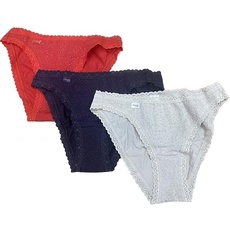 sloggi Damen 24/7 Weekend Holiday Tanga C3P, MULTI-COLOUR, 40