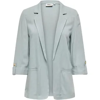 ONLY Damen Onlsiesta 3/4 Open Linen Bl Blazer TLR, Abyss, 36