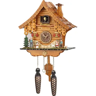 Trenkle - 471_QM - Kuckucksuhr - Quarz - Braun