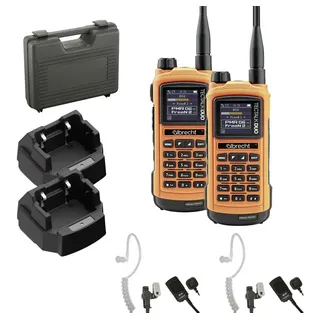 Albrecht Tectalk Duo PMR446 + Freenet 29149.S1 Freenet-Funkgerät 2er Set