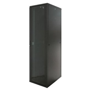 Logilink 19 Zoll Netzwerkschrank D22S61B 1000mm 22 HE Schwarz (RAL 9005)