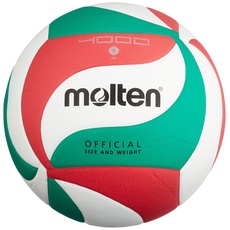 Bild Volleyball V5M4000, Weiß/Grün/Rot, 5