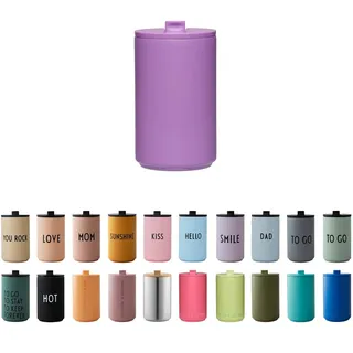 DESIGN LETTERS Thermobecher 0,35 l Violett