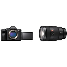 Sony Alpha 7 IV | Spiegellose Vollformatkamera für Experten (33 Megapixel, Echtzeitfokus, Burst mit 10 Bildern pro Sekunde, 4K 60p-Video, Voll-Touchscreen) + Objektiv SEL2470GM