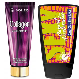 Soleo Collagen Accelerator + Wild Tan Sexy Carrot Free
