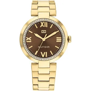 Damenuhr Tommy Hilfiger 1782631 (Ø 34 mm) - Braun, Gold