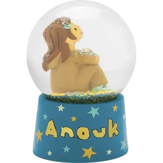 Sheepworld Schneekugel Anouk | Kugel zum Schütteln, aus bruchsicherem Acryl, Figur als Polyresin, Höhe 6,5 cm | Geschenk für Kinder, Jungen, Mädchen, Weihnachten, Geburtstag | 73952