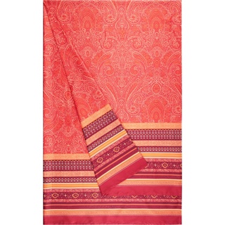 Bassetti Maser Foulard aus 100% Baumwolle in der Farbe Geranienrot R1, Maße: 270x270 cm - 9328431