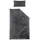 Premium Satin Bettwäsche Grau 135 x 200 cm + 40 x 80 cm