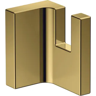 hansgrohe AXOR UNIVERSAL Rectangular Handtuchhaken, Metall, 42611990, Farbe: Polished Gold Optic