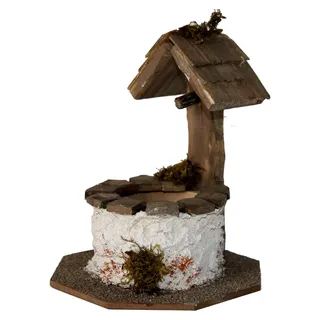 Rundes Krippenzubehör Brunnen, Größe 12 cm