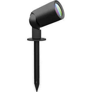 Müller-Licht Außenstrahler Kunststoff, Metall 15,5 cm inkl. LED-Lampe schwarz