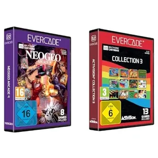 Blaze Evercade NeoGeo Arcade 4 Cartridge+Blaze Evercade Activision Collection 3 Cartridge
