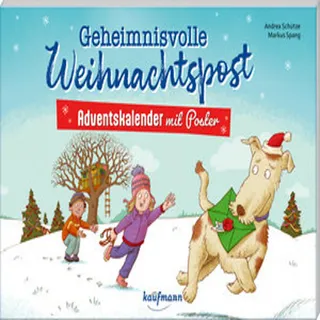 Buch-Adventskalender: Weihnachtliches Abenteuer der Baumhausbande, 24 Kapitel, Bastelposter, schokoladenfrei, ab 5 Jahren