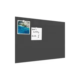 ALLboards Glas-Magnettafel 100,0 x 80,0 cm dunkelgrau