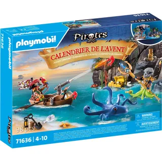 Playmobil Adventskalender: Piraten 2024 71636 Blau