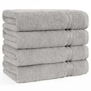 hammetex Handtuchset 4-tlg. grau