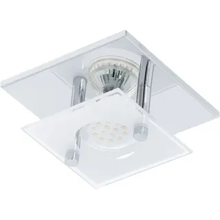 EGLO ARBORIO Wand- / Deckenleuchte, weiss, klar