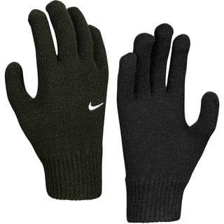 Nike Swoosh Knit 2.0 Handschuhe, 010 black/white L/XL