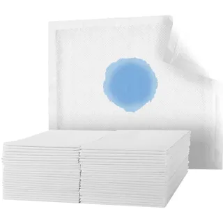 Vevor Einwegunterlagen, 610x914,5 mm, Inkontinenzunterlagen, saugfähige Chux-Pads mit 5-lagigem Schutz für Bett, Sofa & Matratze, Unterlage für Haustiere, Erwachsene, Kinder, Senioren (70er-Pack)