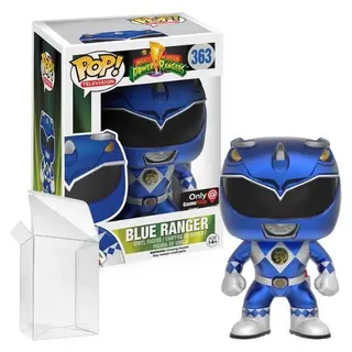 Funko POP! Television Power Rangers Metallic Blue Range limited 10cm #10859