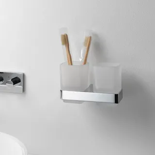 EMCO Zahnputzbecher Satinierter Schwarz